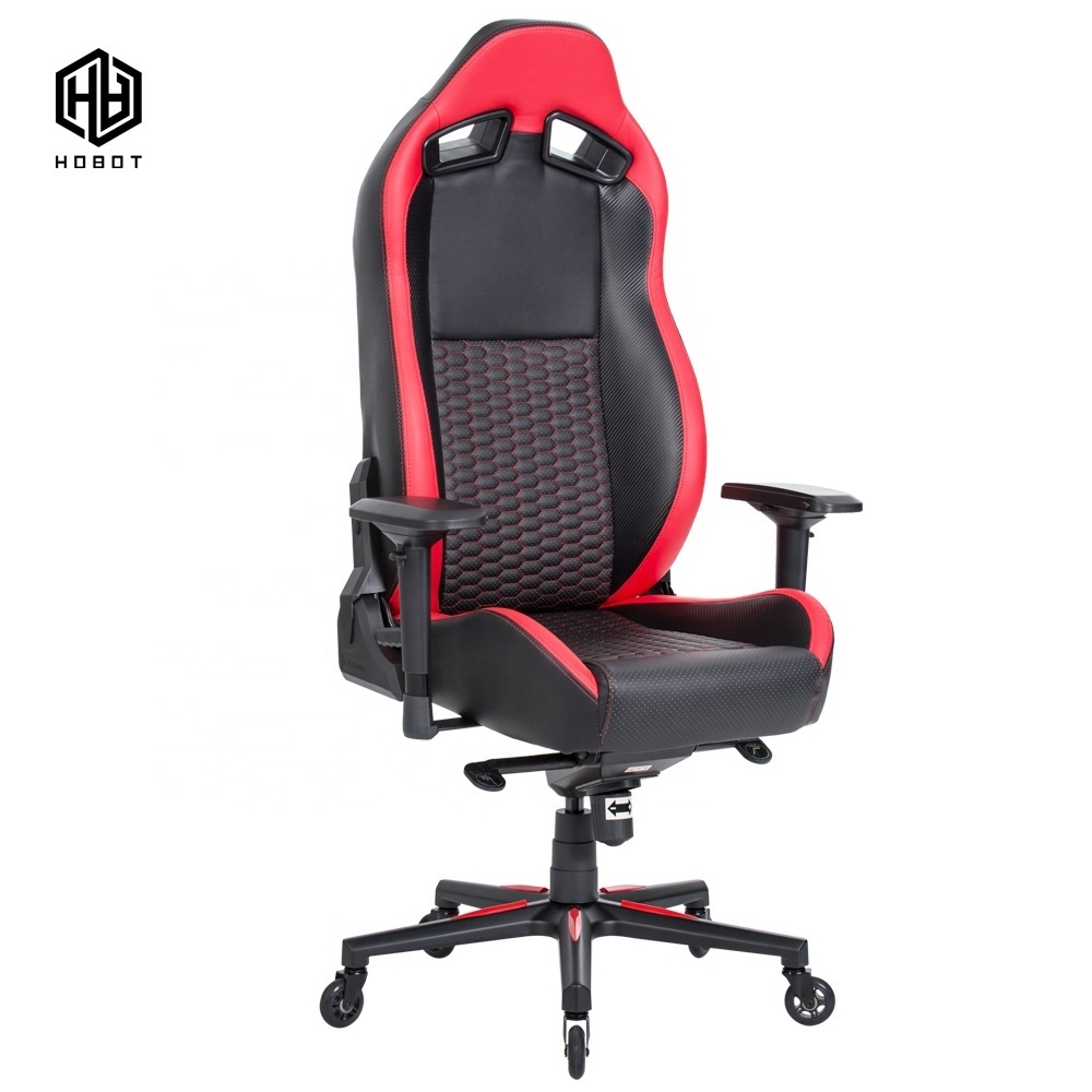 newest leather high end luxury lift rotating gaming racing chair custom chaise gaming with magnetic pillow