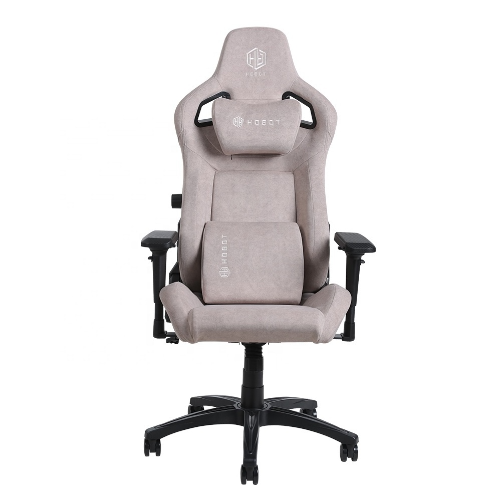 High-Back Office Ergonomic Game Height Adjustable Reclining Computer with Lumbar Support Headrest gaming chair