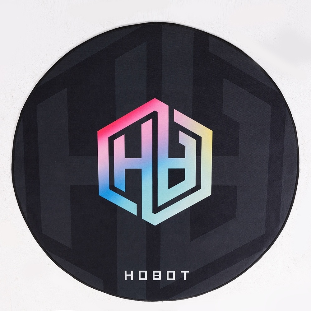 HOBOT non-slip Custom Pattern for floor Protection in Office and Home  Gaming Chair Mat