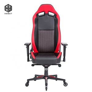 newest leather high end luxury lift rotating gaming racing chair custom chaise gaming with magnetic pillow