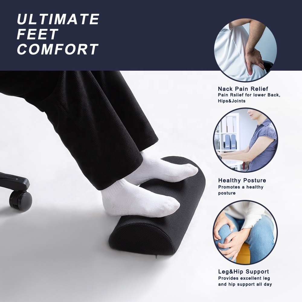 Factory Direct top seller ergonomic office foot rest under desk footrest Foot Rest Cushion footrest