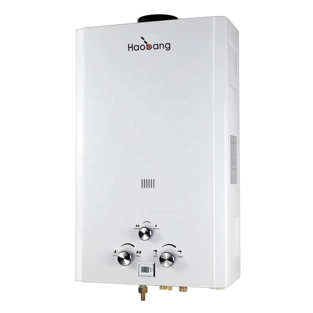 6L To 10L 12L 14L 16L Reasonable Price High Efficient Hotel Tankless LPG NG Gas Water Heater