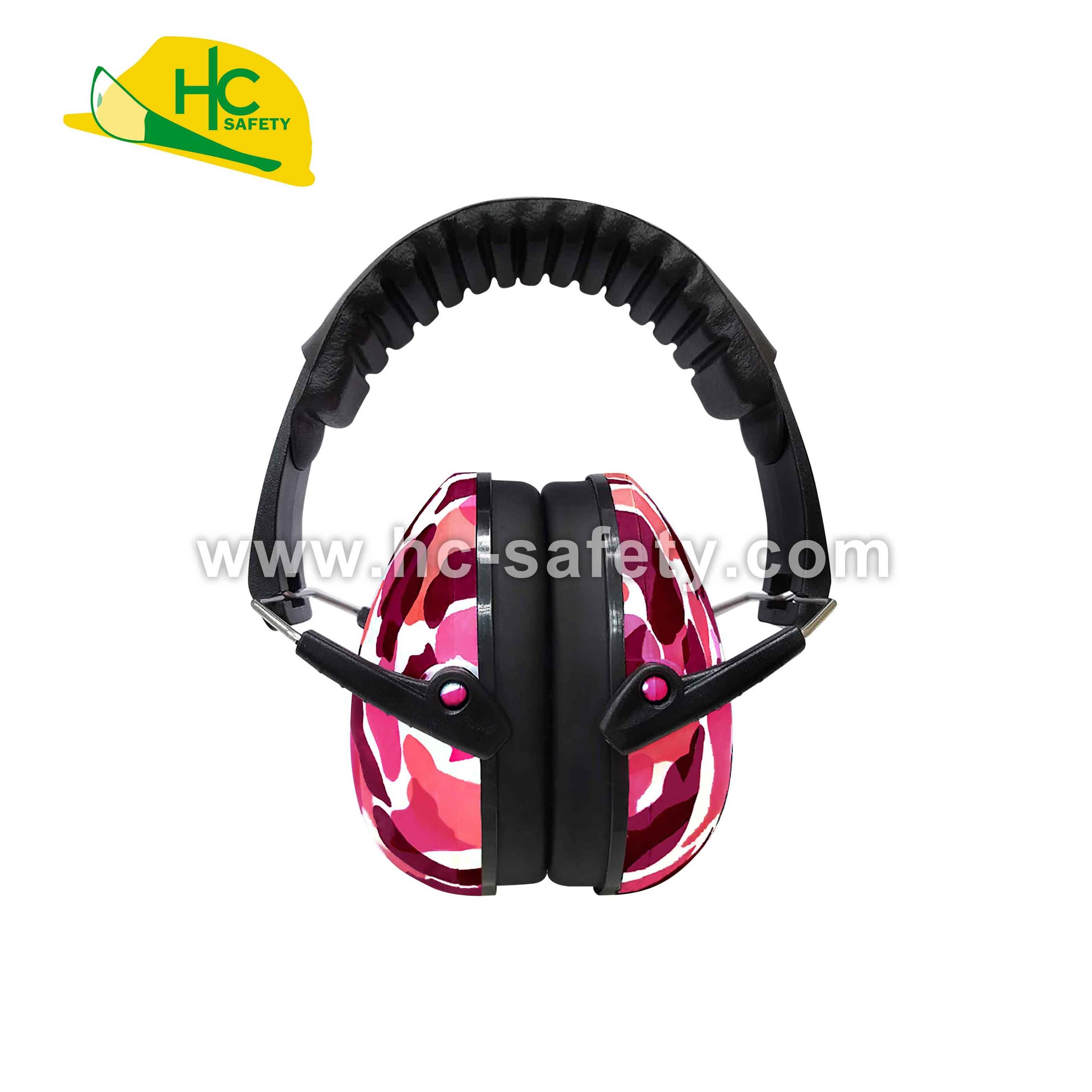 HC706 Leopard Noise Blocking Earmuffs earmuff ce earmuffs for  children