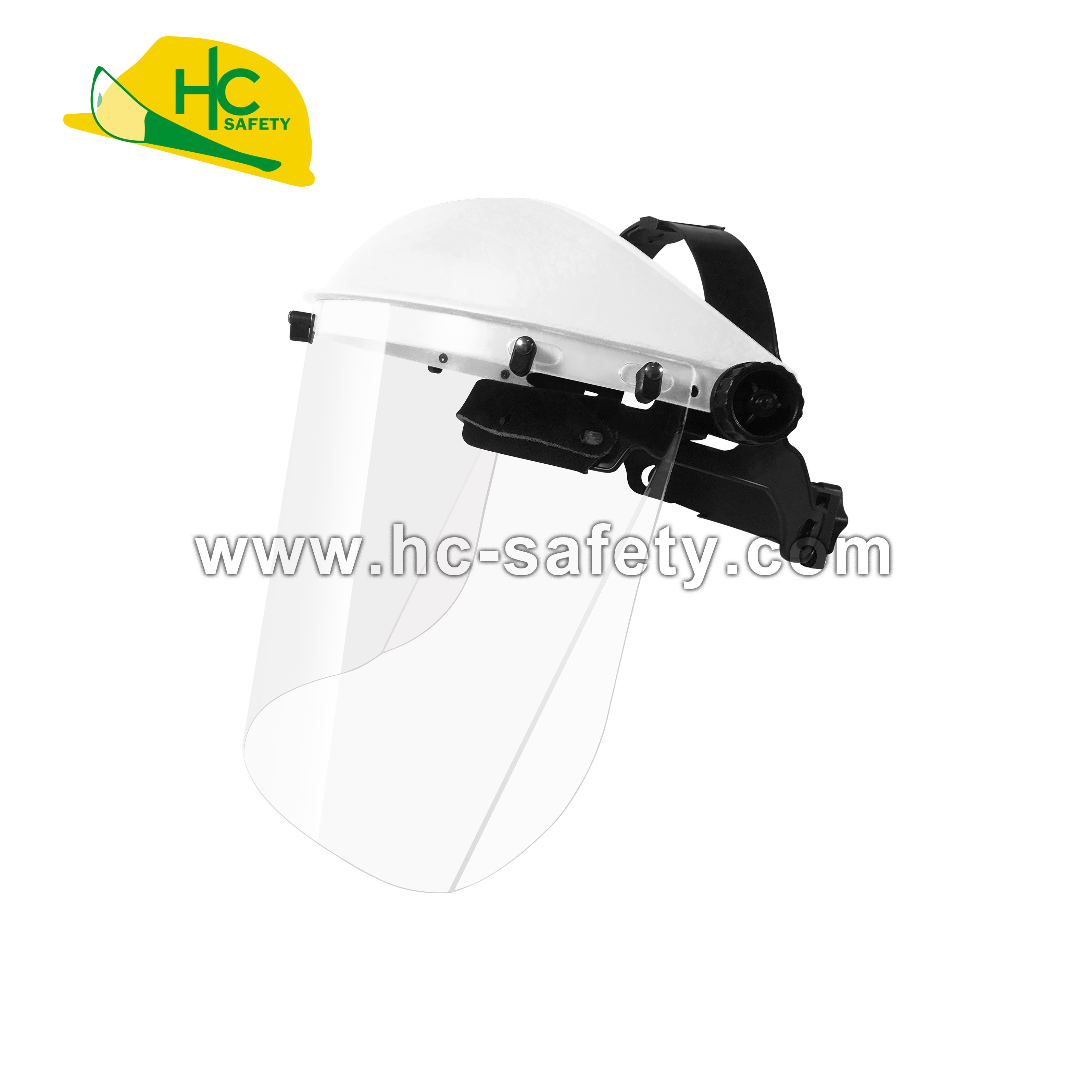 F002 HC Safety Polycarbonate full face protection shield visor personal protective  equipment dental face shield