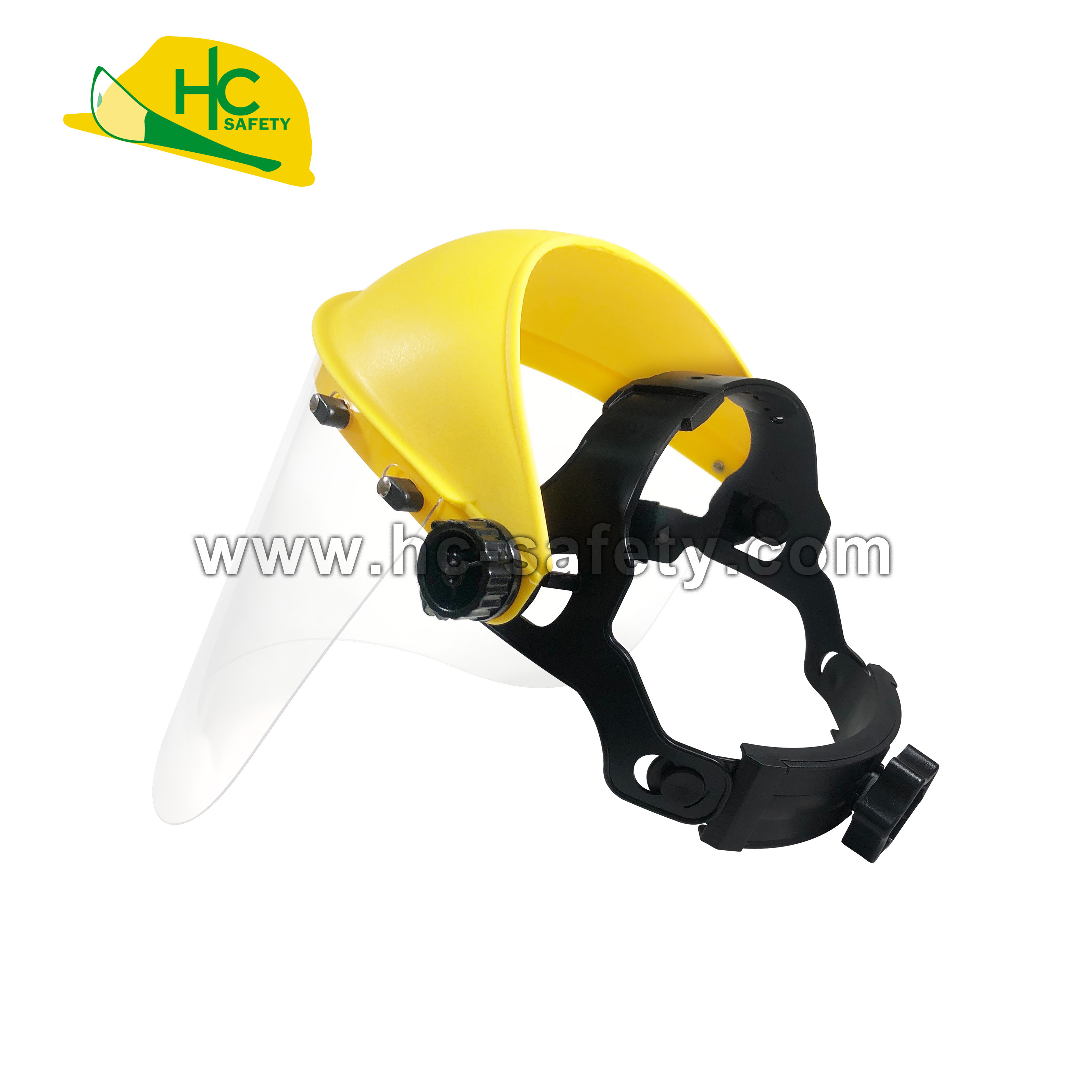 F002 HC Safety Polycarbonate full face protection shield visor personal protective  equipment dental face shield