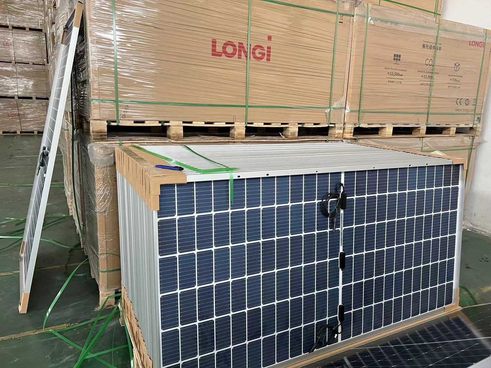 longi hi mo 5 solar panel 550w bifacial solar module 550 watts double 545w 535w 540w monocrystalline solar panels price