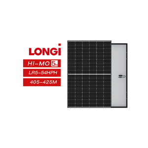 Wholesale Cheap Solar Panel Best Price Longi Lr5-54hph 405-425m 405 410w 415w 420w 425w Frame Black Half Cut Solar Module