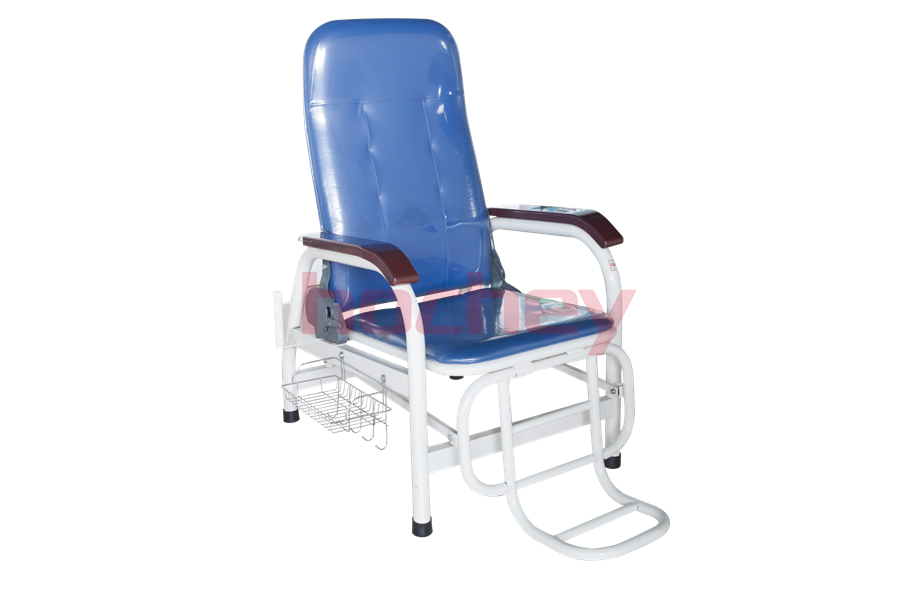 Hochey Cheap Price Customized Hospital Patient Infusion Chair Medical Transfusion Chemotherapy Dialysis Chair with IV Pole