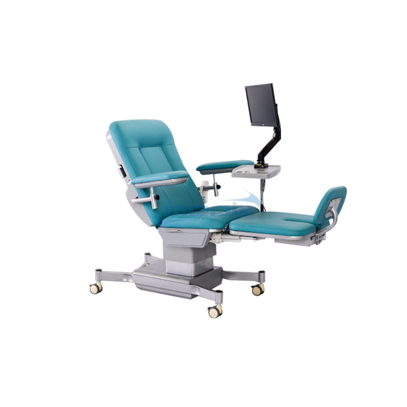 Hochey Medical Electric Height Adjustable Used  Patient Dialysis Treatment Chair Blood Collection Donor Chair