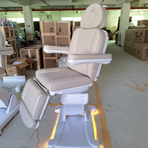 Hochey Massage table electronic bed beauty lash electric spa bed 3 motor white electric beauty bed portable dental chair