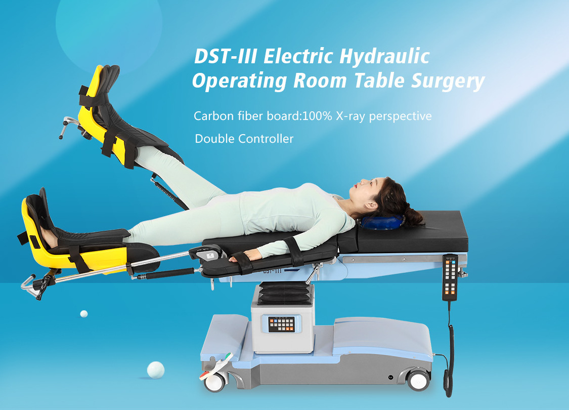 Hochey medical carbon fiber surgical surgery theater table bed