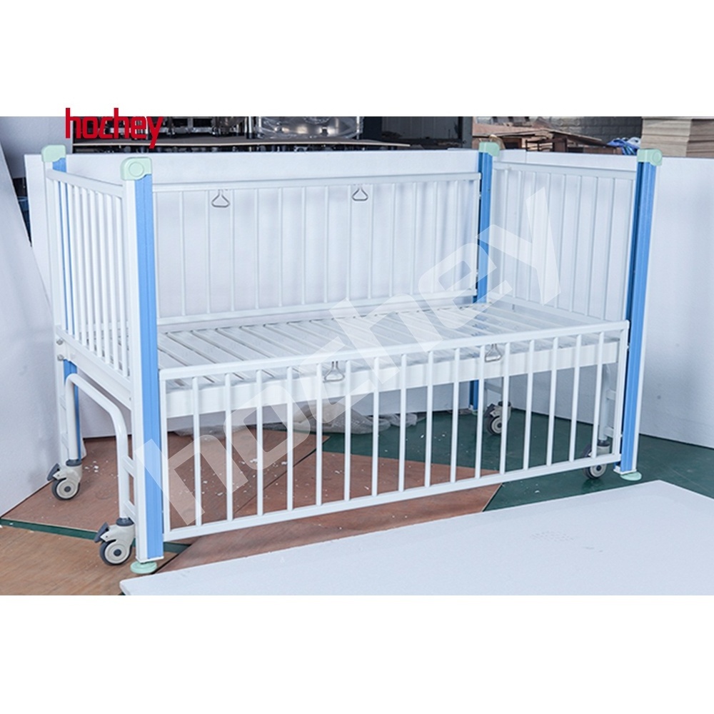 HOCHEY MEDICAL Sample Available Manual Intensive therapy Medical Crib Bed Kids Hospital Bed Manual Child Pediatric Bed