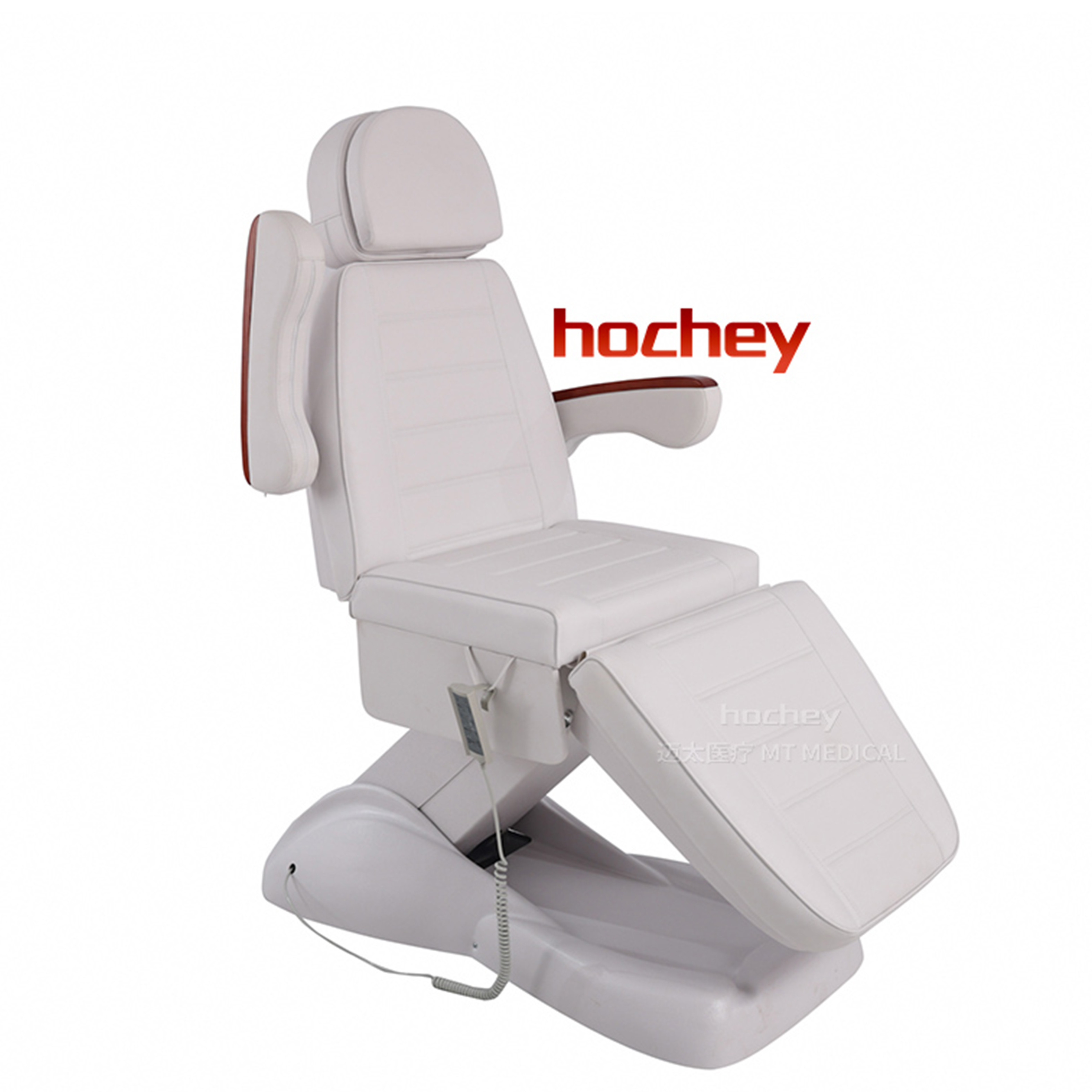 HOCHEY Gold Luxury Beauty Salon Furniture Esthetician Lash bed Cosmetic Electric Spa Beauty Facial Massage Table Bed