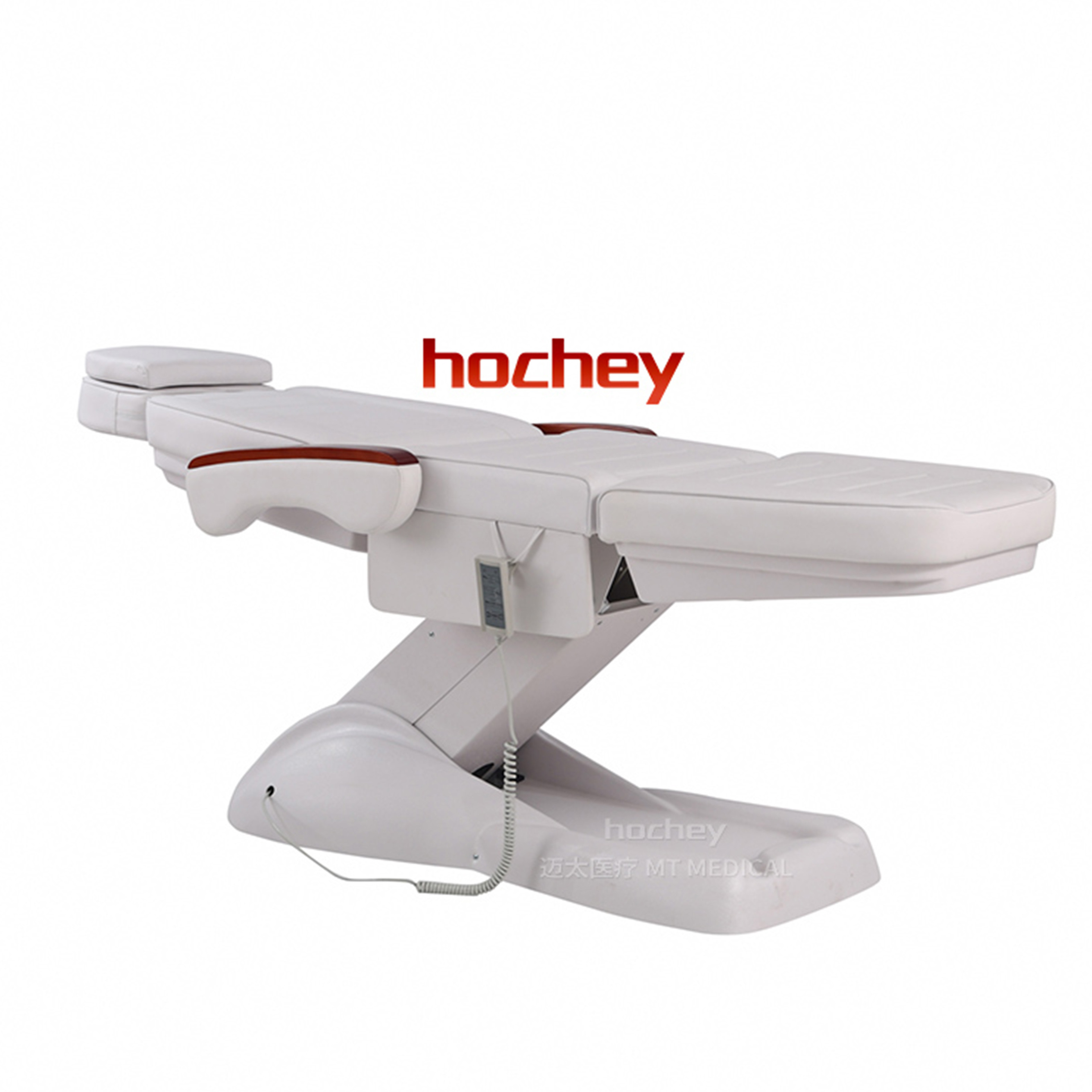 HOCHEY Gold Luxury Beauty Salon Furniture Esthetician Lash bed Cosmetic Electric Spa Beauty Facial Massage Table Bed