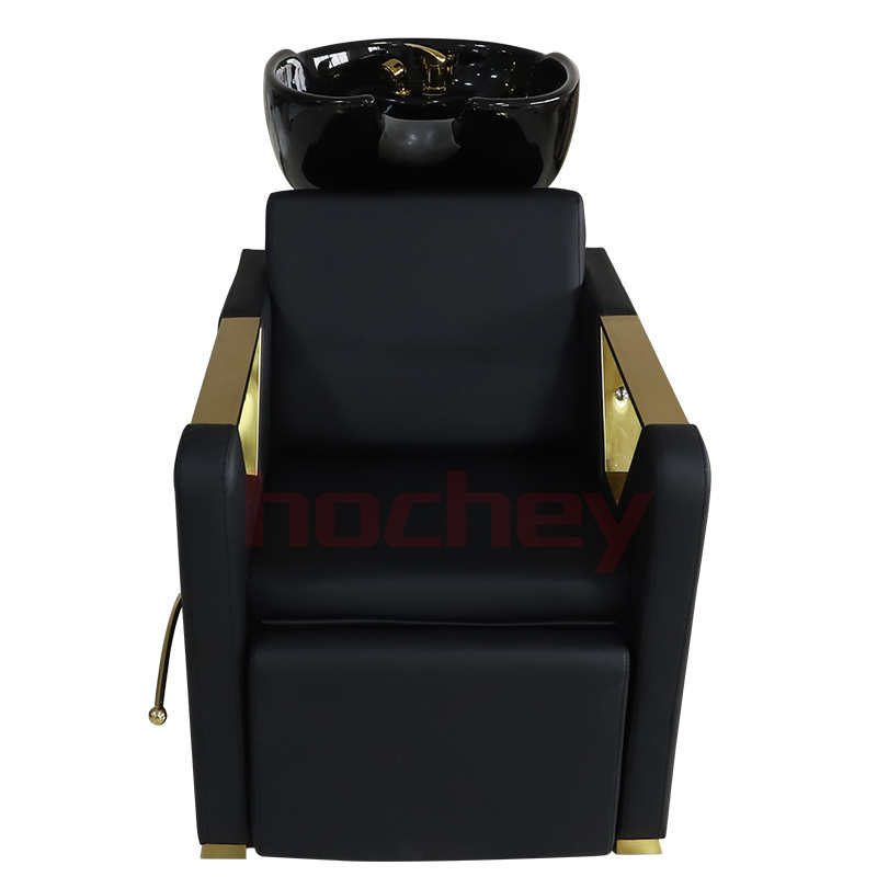 HOCHEY electric adjustable shampoo chairs full body massage bed used for washing hair massage table for beauty salon shop