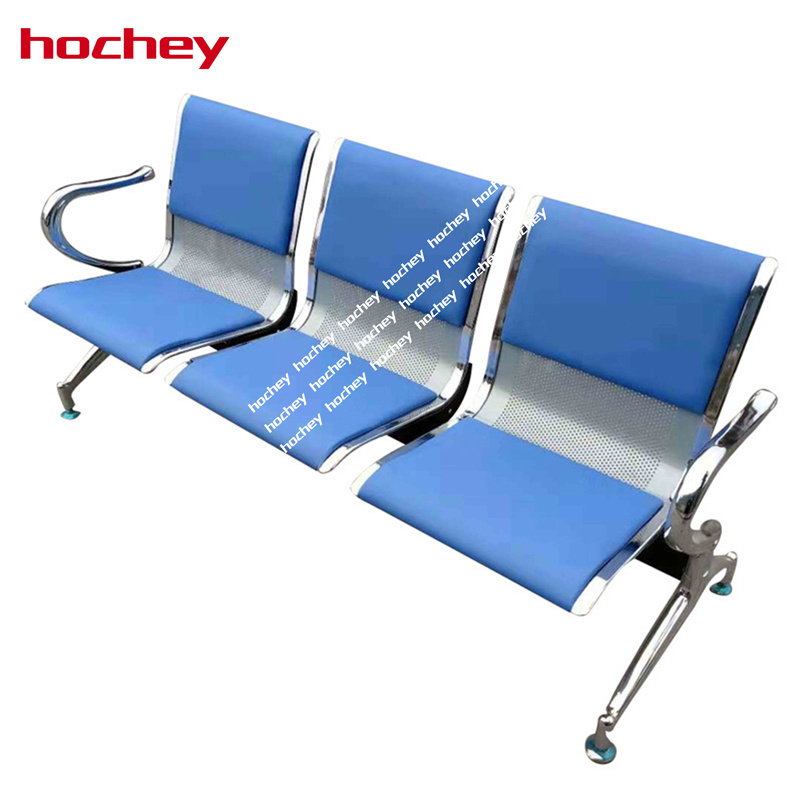 Hot selling hospital bank airport office 2 seater waiting room furniture chair for sale