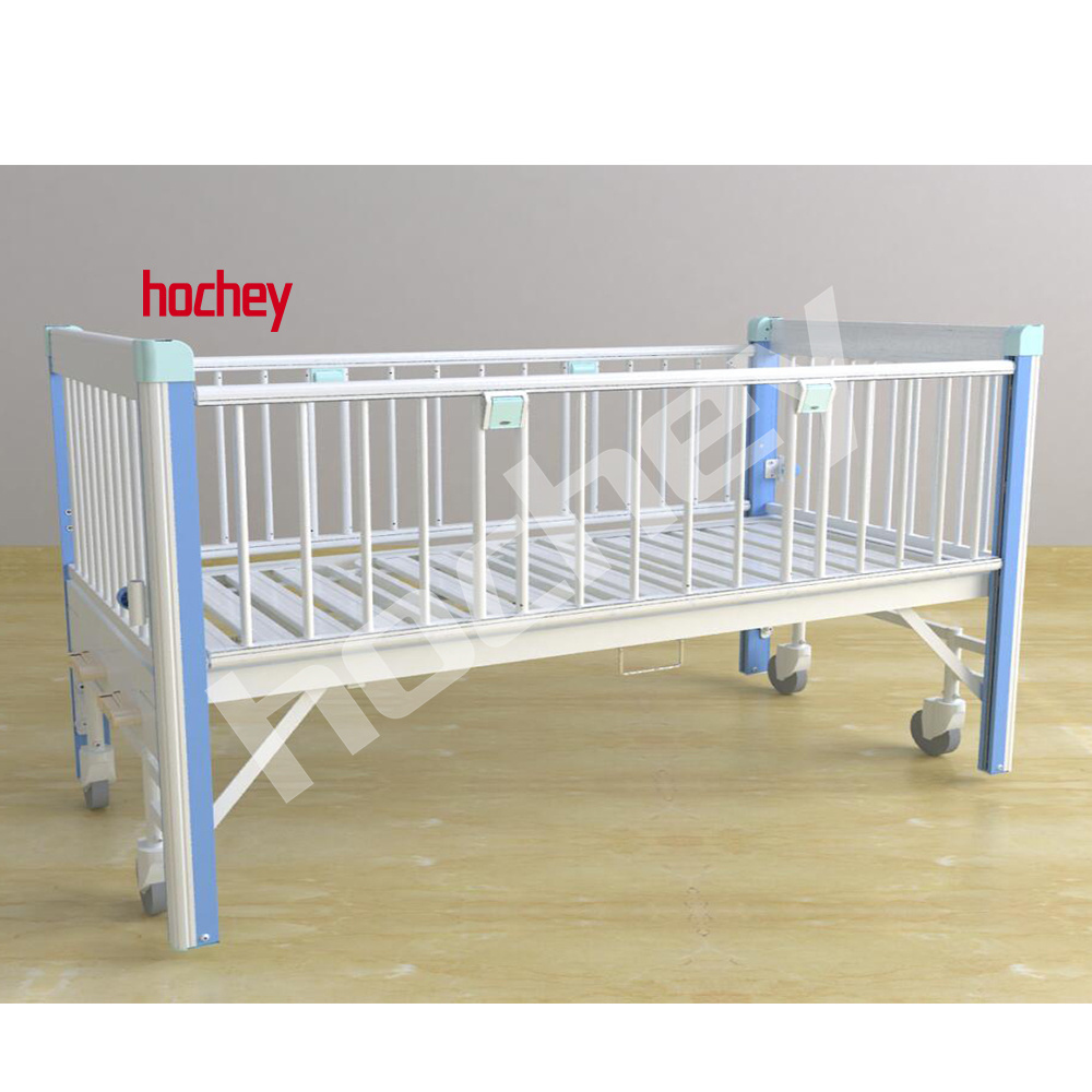 HOCHEY MEDICAL Sample Available Manual Intensive therapy Medical Crib Bed Kids Hospital Bed Manual Child Pediatric Bed