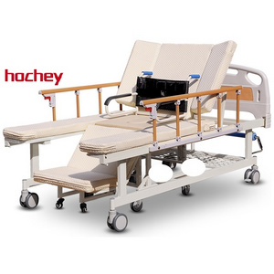 HOCHEY MEDICAL Luxury Multifunction Home Nursing Wheelchair Care Bed For Elderly care