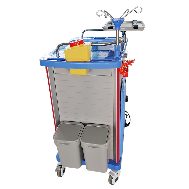 Hochey High Quality Trolley Ultrasound Machine Custom Stainless Steel Trolleys Carts Medical Equipment With CE Certificate