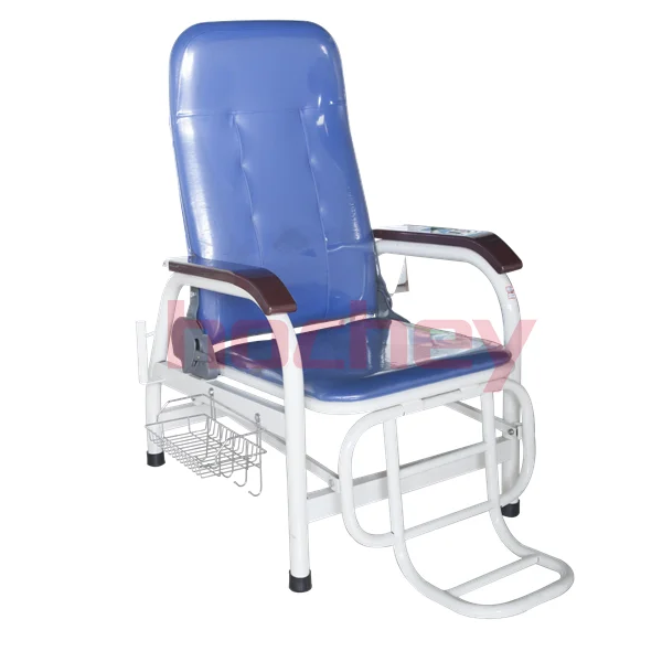 Hochey Medical Factory Price Medical Manual Blood Donation Hospital Used Manual Infusion Dialysis Chair