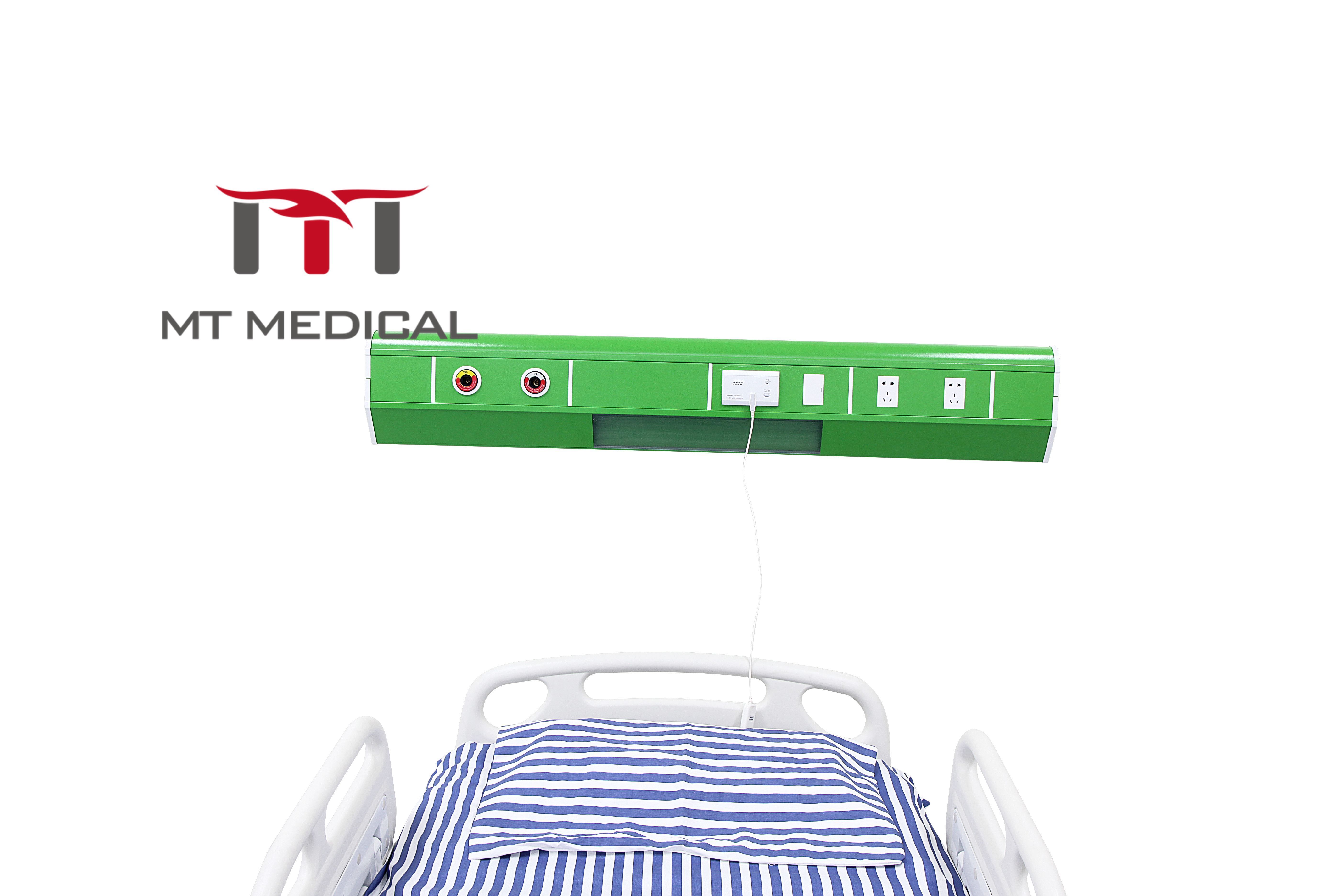 Hochey Medical High Quality Medical Gas Bed Head Units Hospital Horizontal Bed Head Units For Ward ICU