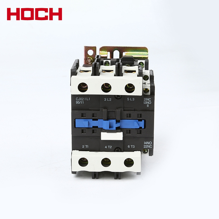 HOCH CJX2-95 220V 380V 660V High quality brand three 3 phase pole telemecanique electric ac magnetic contactor manufacturers