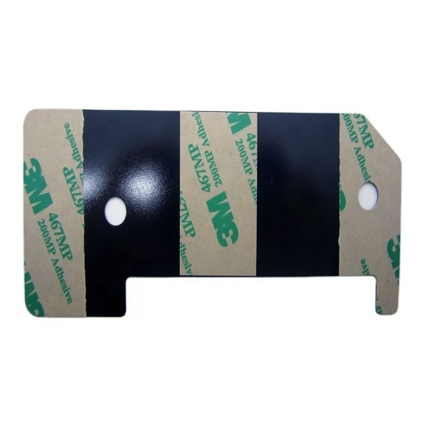 High Precision Made PC PET Plastic Gasket Insulation Pad Laser Cut Custom Die Cutting PEI Sheet with 468mp Adhesive Tape Roll