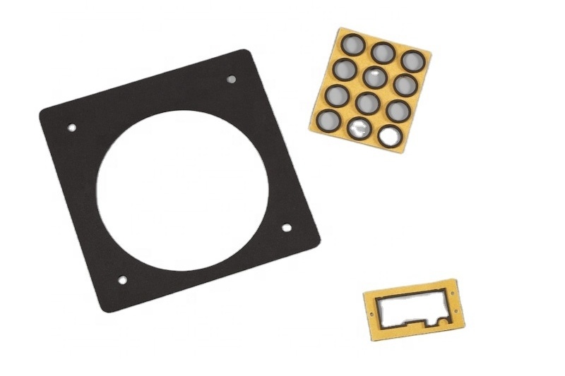 Custom Shape Sealing Gasket OEM Die Cutting Poron Plastic Parts Round Square Foams Die Cut Foam Gasket for Medical Parts