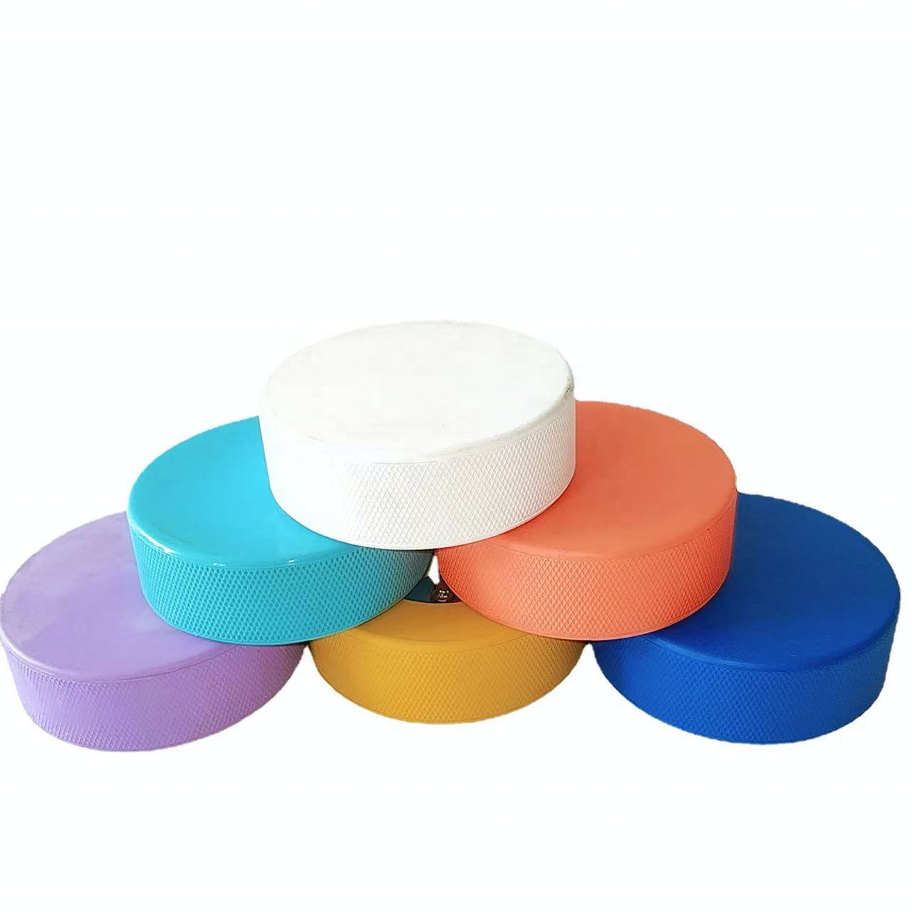 Customized Logo Ice Hockey Pucks Wholesale Stress Hockey Puck Ball Bulk Cheap Promotional Hockey Pucks