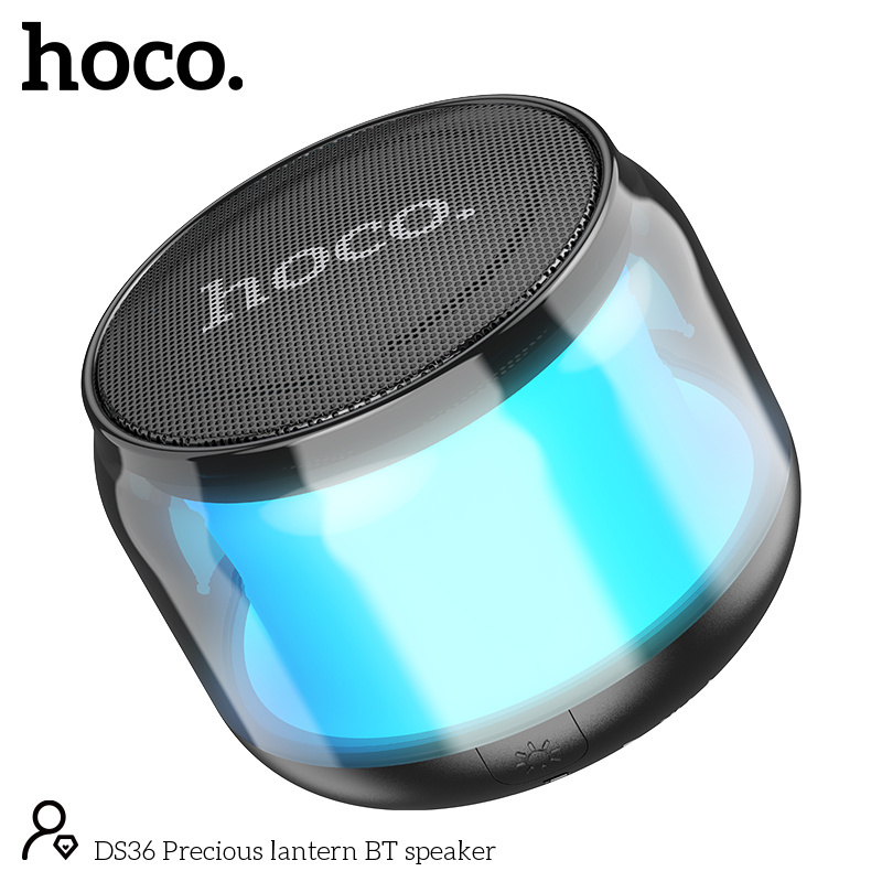 2022 Hoco OEM DS36 Precious Lantern RGB lights Portable BT 5.2 TWS Wireless Speaker