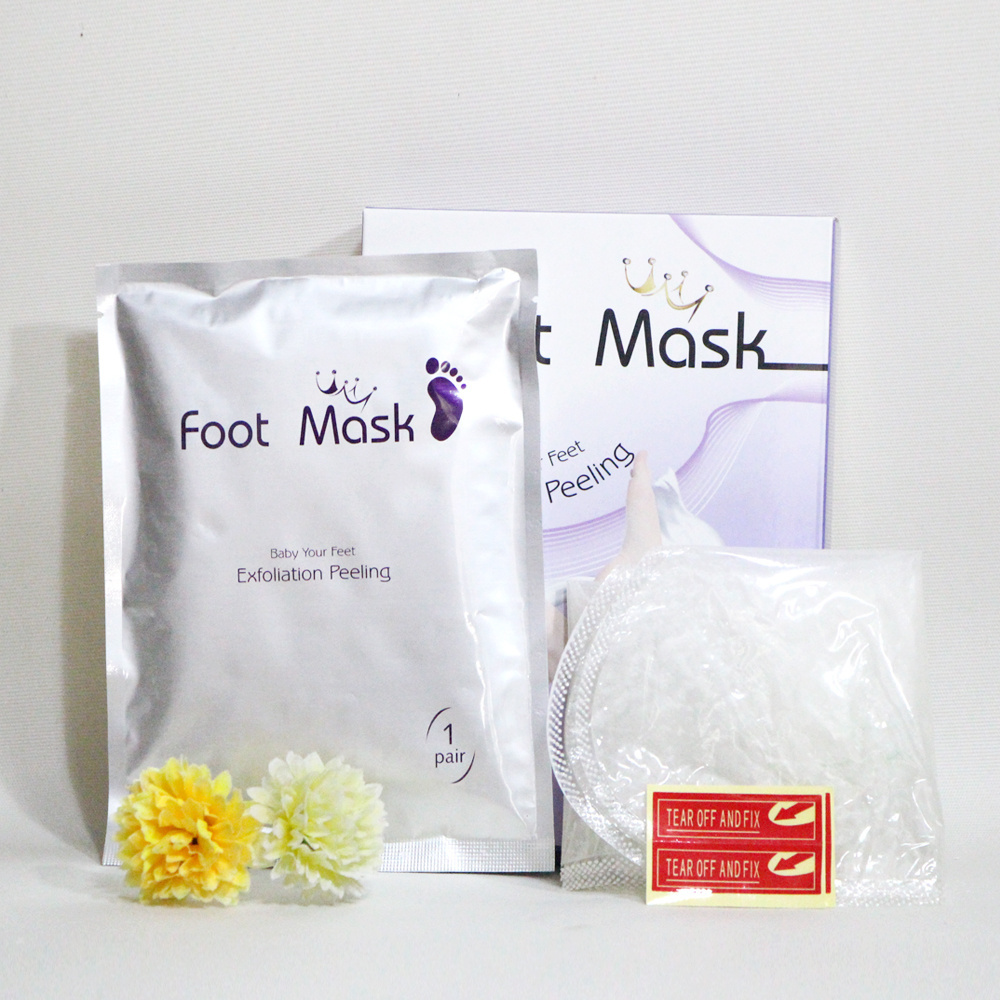 Pedicure Socks Exfoliation Scrub For Foot Mask Remove Dead Skin Heels Foot Peeling Mask For Foot Spa