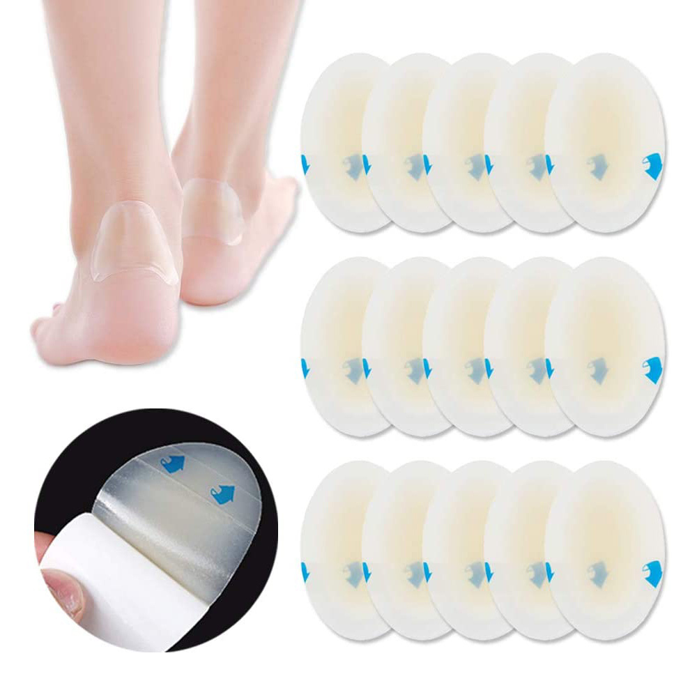 HODAF Feet Care Cushion Blisters And Skin Dressing Patch Hydrocolloid Heel Stickers Shoes High Heels Gel Anti-wear Foot Stickers