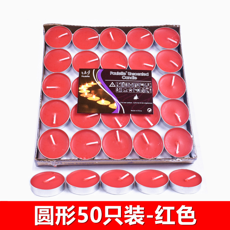 wedding festival decoration candle heart round shapecrafts red white candles WAX for party birthday decoration