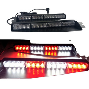 8 modules*4 led car strobe flashing light/led traffic advisor/advising emergency vehicle directional warning strobe light bar