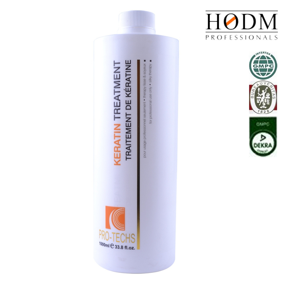 Professional Cream Manufacturer 1L 1000ml Brazilian Nano Hair Straightening Keratin Protein Hair Treatment