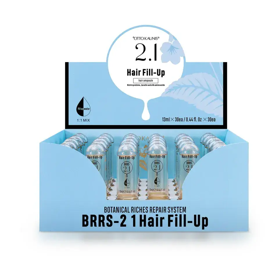 Natural New BRRS Series Liquid Wheat Protein Hair Ampoule Repairing Fill-Up Filler Silk Amino Acids Treatment for Damaged Hair