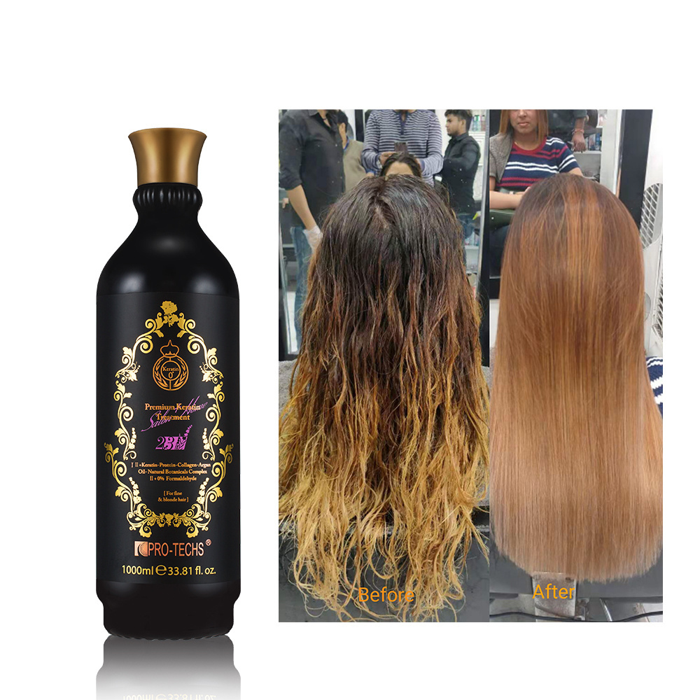 OEM/ODM Professional Protech Keratin Protein Collagen Argan Oil Formaldehyde Free Brazilian Treatment