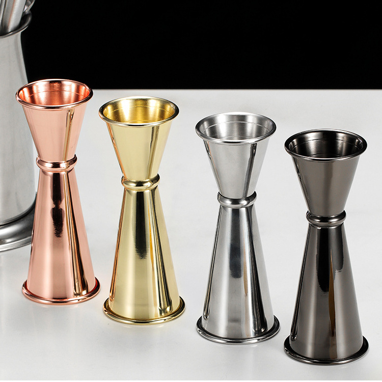 15mm-60ml Double Cocktail Jigger Bar Accessories Measuring Cup Stainless Steel Japanese Jigger