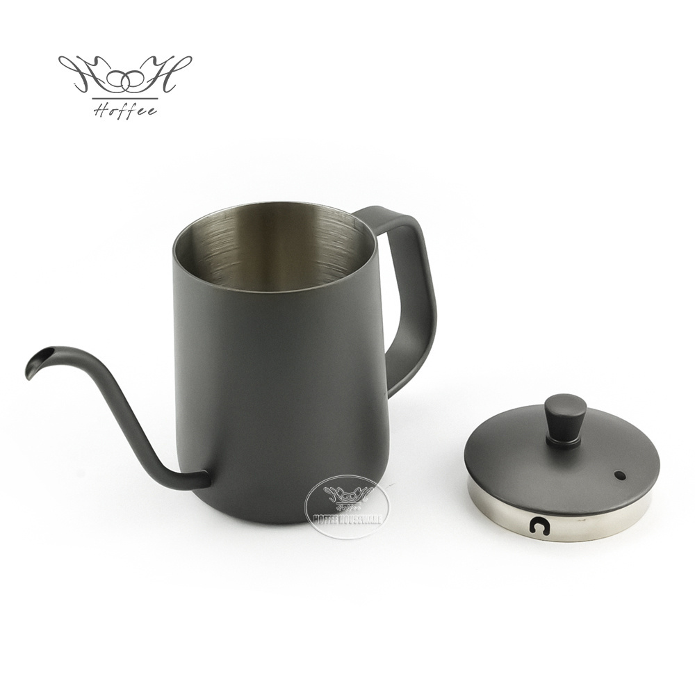 600ml Coffee Kettle Stainless Steel 304 Pour Over Espresso Brewing Coffee Pot Gooseneck Kettle