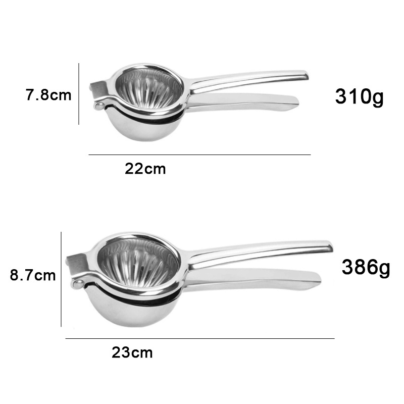 Top Rate Premium Stainless Steel Lemon Lime Citrus Squeezer Metal Lemon Juicer Orange Press