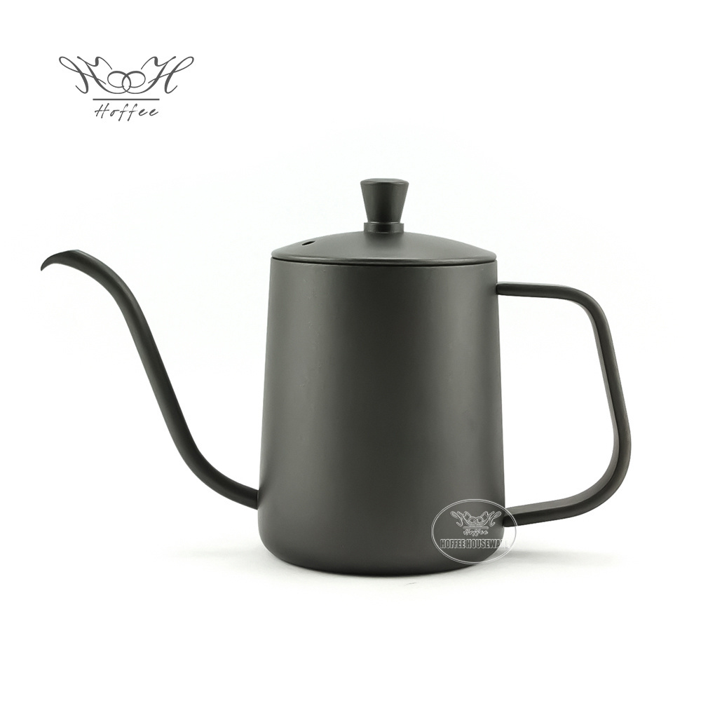 600ml Coffee Kettle Stainless Steel 304 Pour Over Espresso Brewing Coffee Pot Gooseneck Kettle