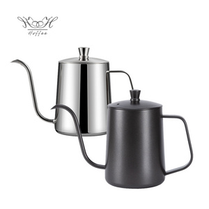 600ml Coffee Kettle Stainless Steel 304 Pour Over Espresso Brewing Coffee Pot Gooseneck Kettle