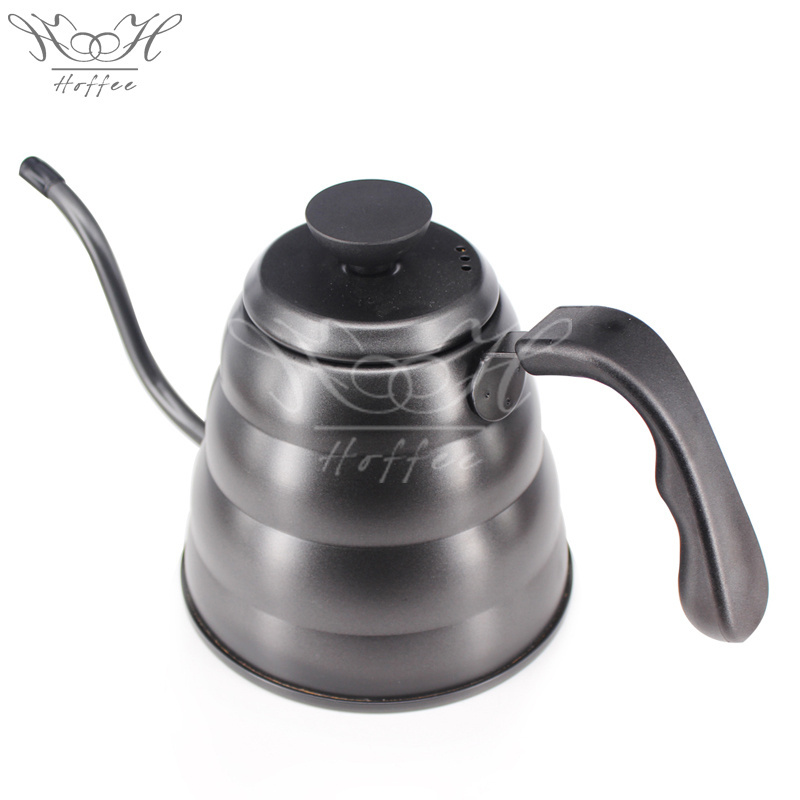 Hot Sale Stainless Steel Coffee Hand Drip Kettle Pour Over Coffee Pot Gooseneck Long Spout 0.7/1.0/1.2L