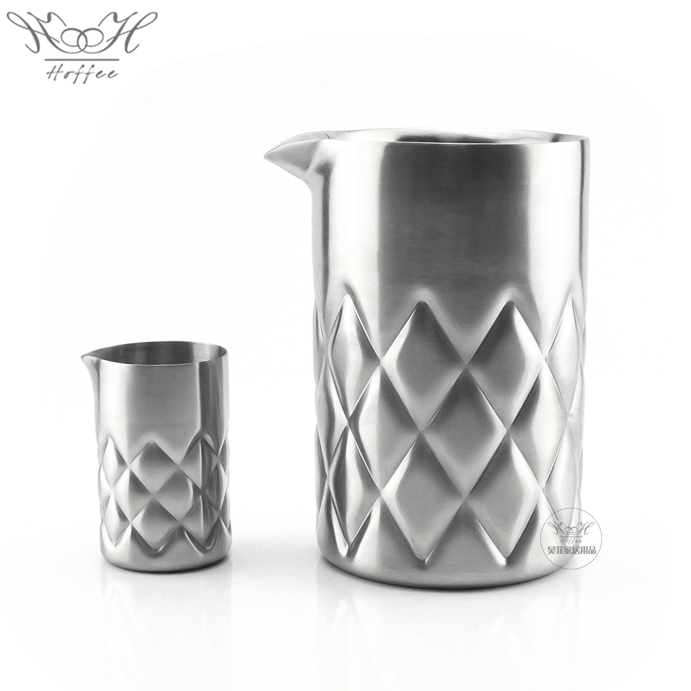 Double Wall 550ml Stainless Steel Bar Tools Cocktail Mixing Glass  Shaker