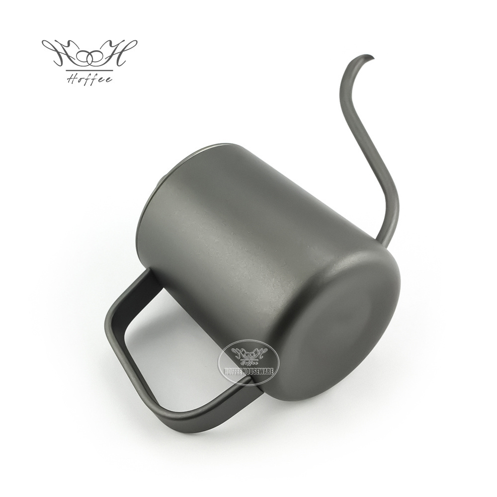 600ml Coffee Kettle Stainless Steel 304 Pour Over Espresso Brewing Coffee Pot Gooseneck Kettle