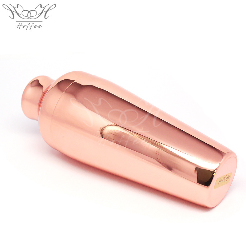 18OZ Copper Plated  Mezclar Art Deco Stainless Steel 2-piece Cocktail Shakers