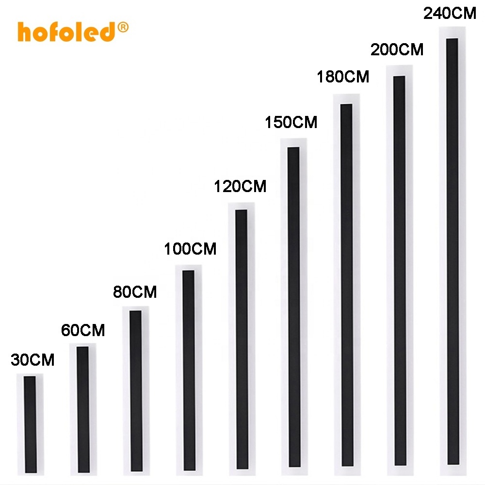 Hofoled Outdoor Up And Down Exterior Linear Wall Light Indoor 110V 220V Lighting Home Decor RGB Smart Long Strip Wall Light