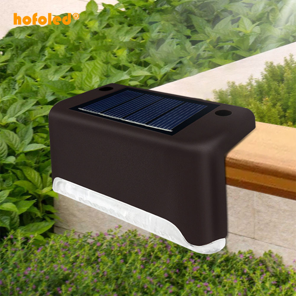 Factory Price Yard Garden Wall Sensor Led Lighting Stair Lighting Controller Solar Stari Light Step Lamp