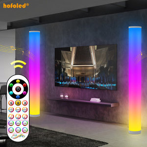 Color Changing LED Lights Bedroom RGB Colorful Decoration Lamp Bar Bedroom Living Room Led Standing  Corner Floor Lamp