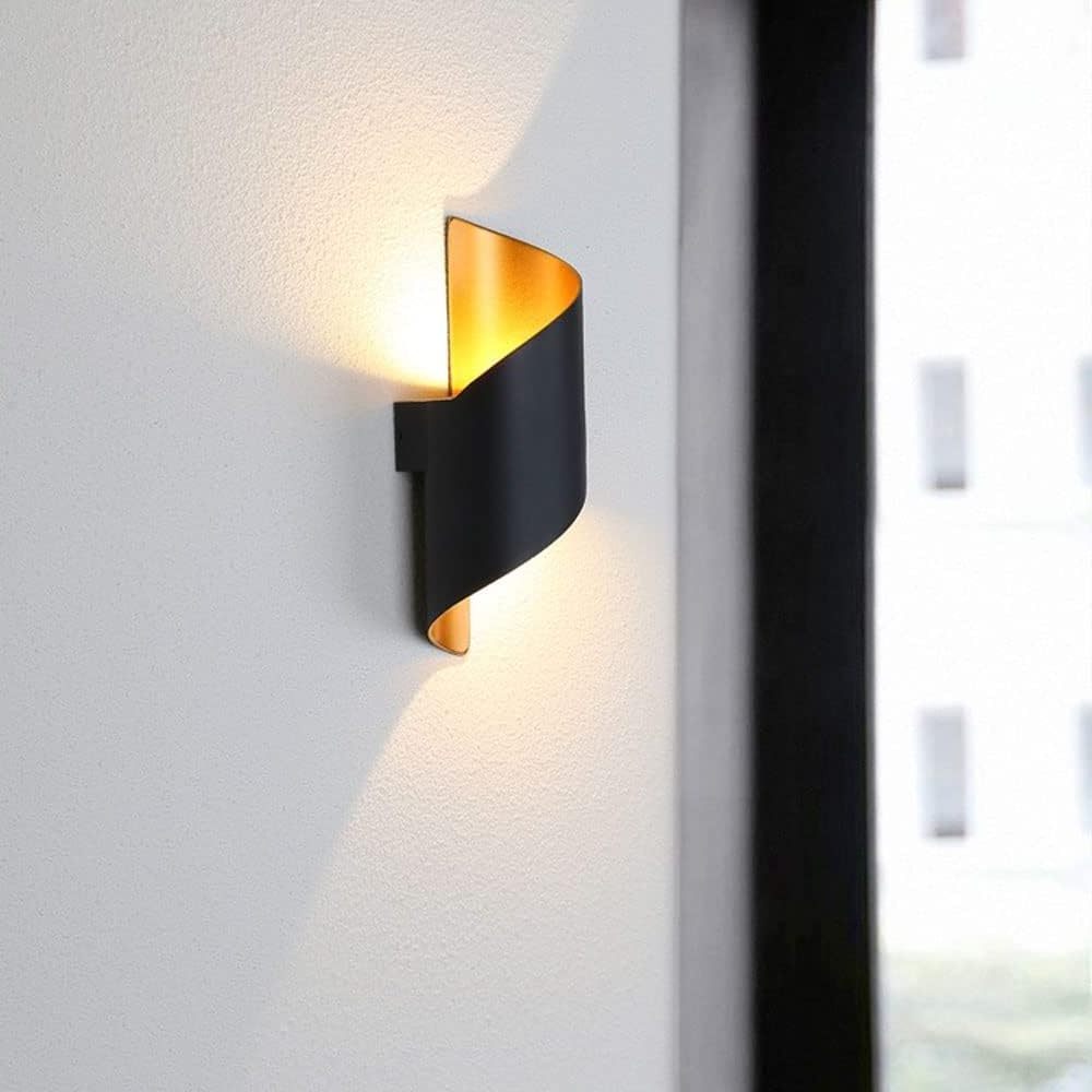 Modern LED Wall Light Up Down Sconce Lighting 10W Lamp Balcony Black White 85-265v Wall Lights For Home Hotel Office